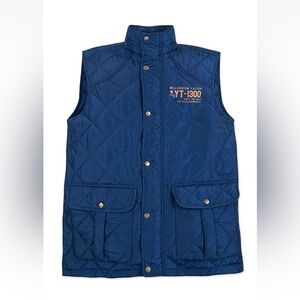 New Disney SZ MD Star Wars Han Solo Millennium Falcon YT-1300 Blue Vest Costume